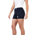 Calza Deportiva Mujer Corta Azul Marino 2