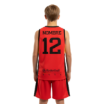 Conjunto Básquetbol Niño DS Chicureo Espalda
