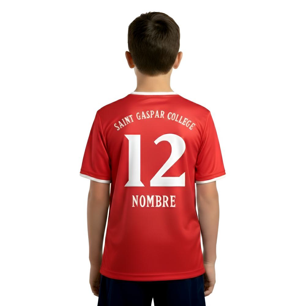 Camiseta Balonmano Niño St Gaspar Espalda