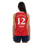Camiseta Basquetbol Mujer St Gaspar Espalda