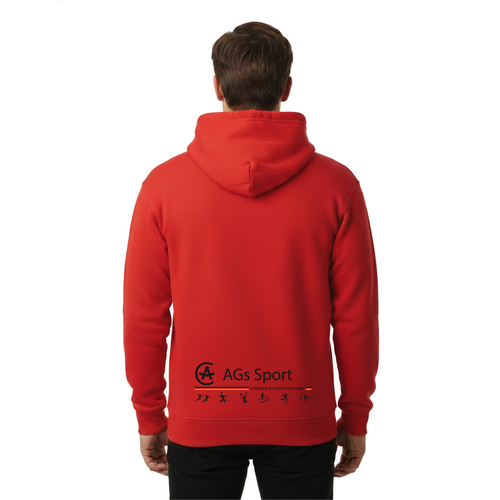 Polerón Canguro Unisex Ds Chicureo Espalda