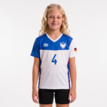 Camiseta Voleibol Niña DS Santiago Blanco