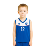 Camiseta Voleibol Niño DS Santiago Azul