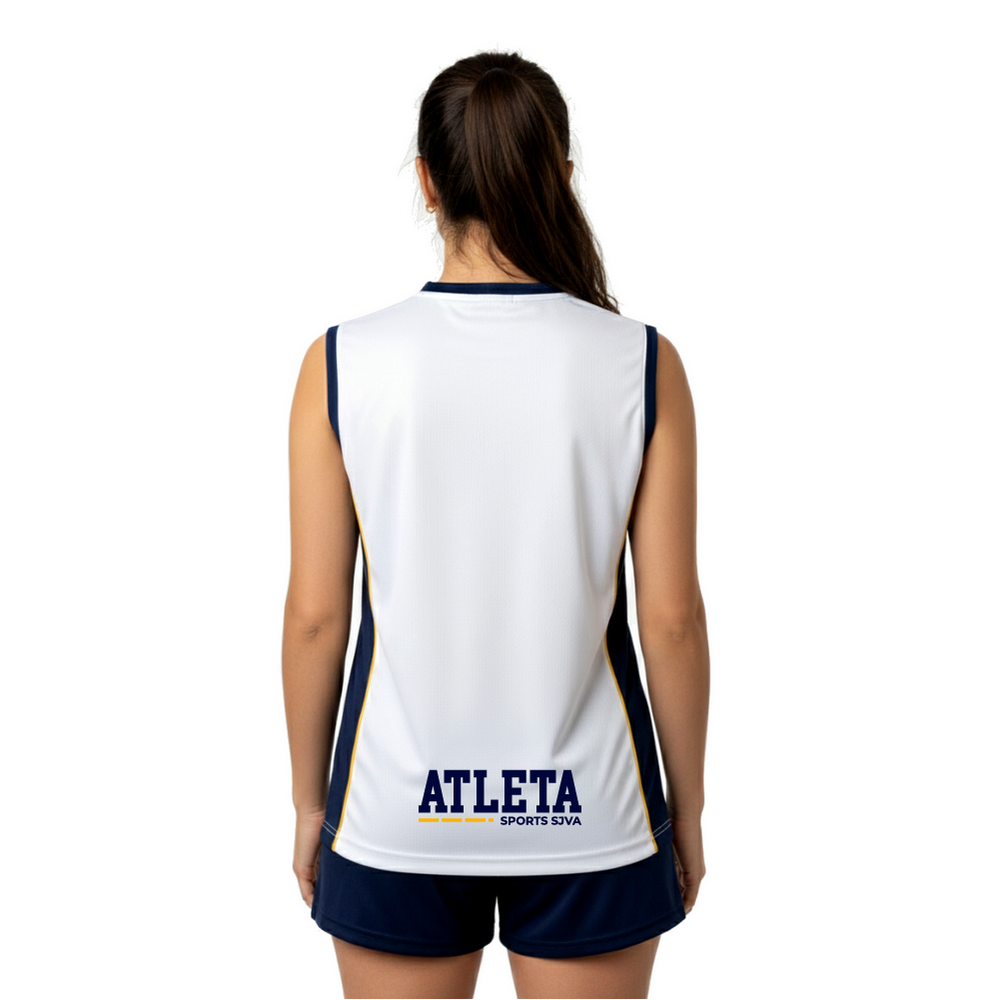 Camiseta Atletismo Mujer Saint John’s Villa Academy Espalda