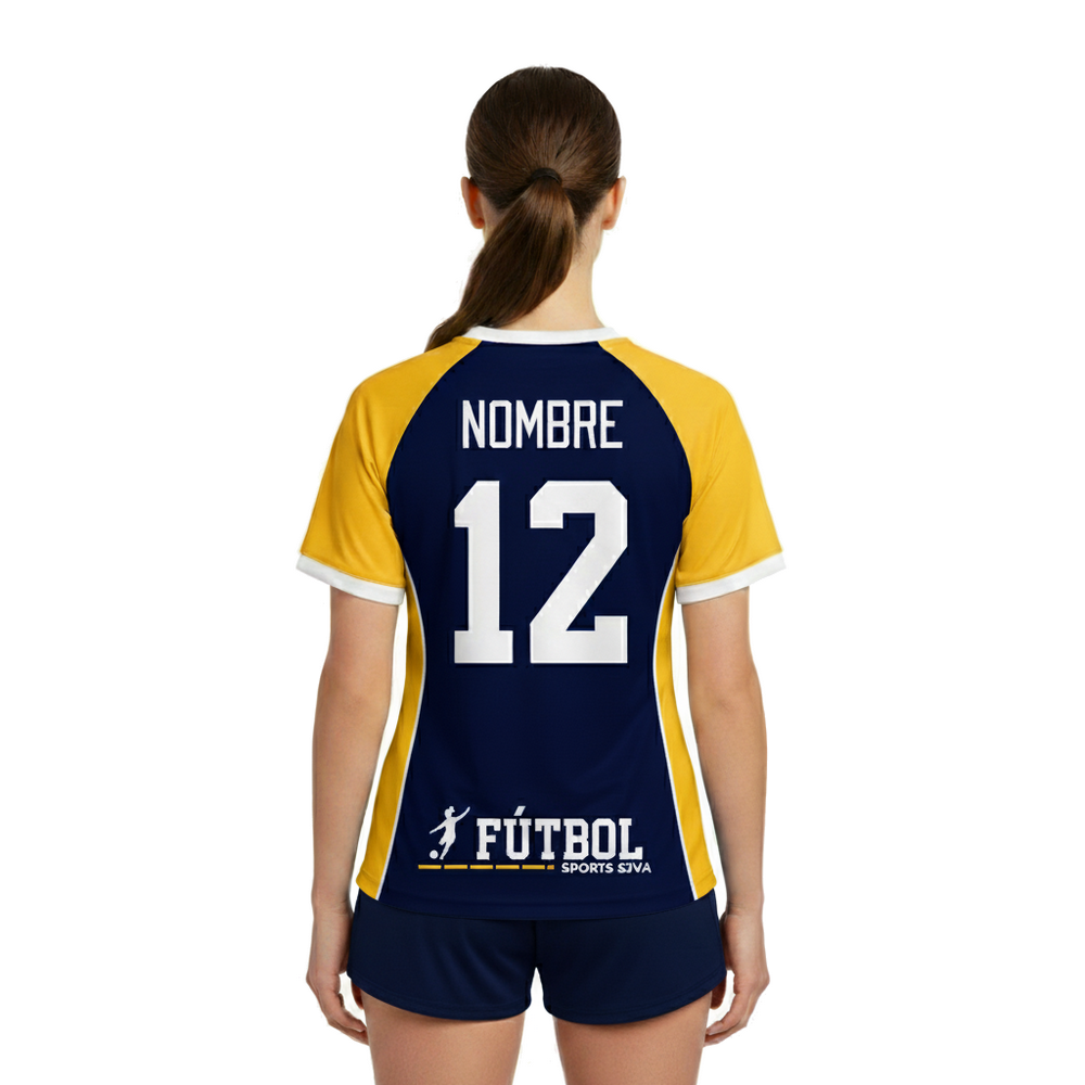 Camiseta Fútbol Mujer Saint John’s Villa Academy 1