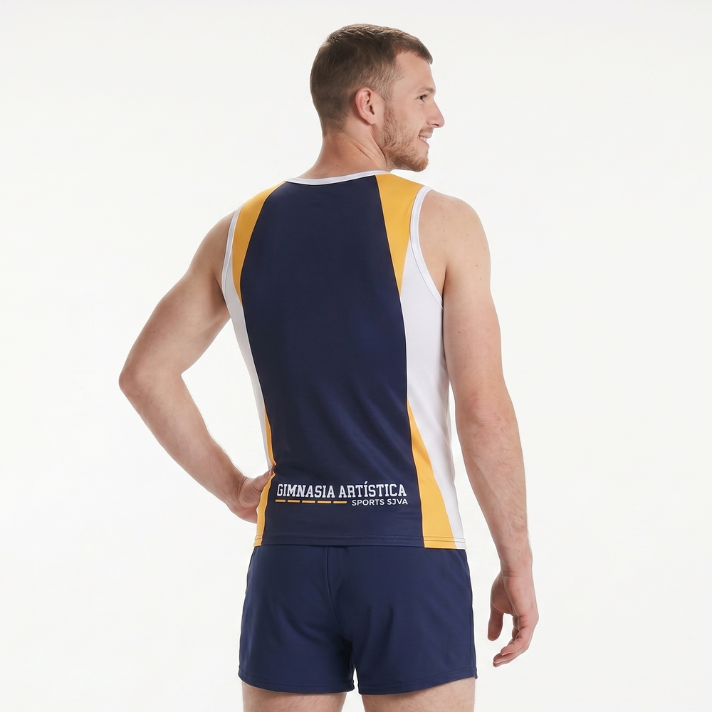 Camiseta Gimnasia Artística Hombre Saint John's Villa Academy o