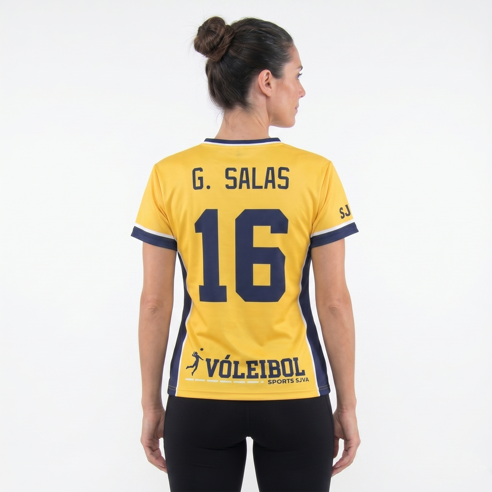Camiseta Líbero Voleibol Mujer Saint John’s Villa Academy 0