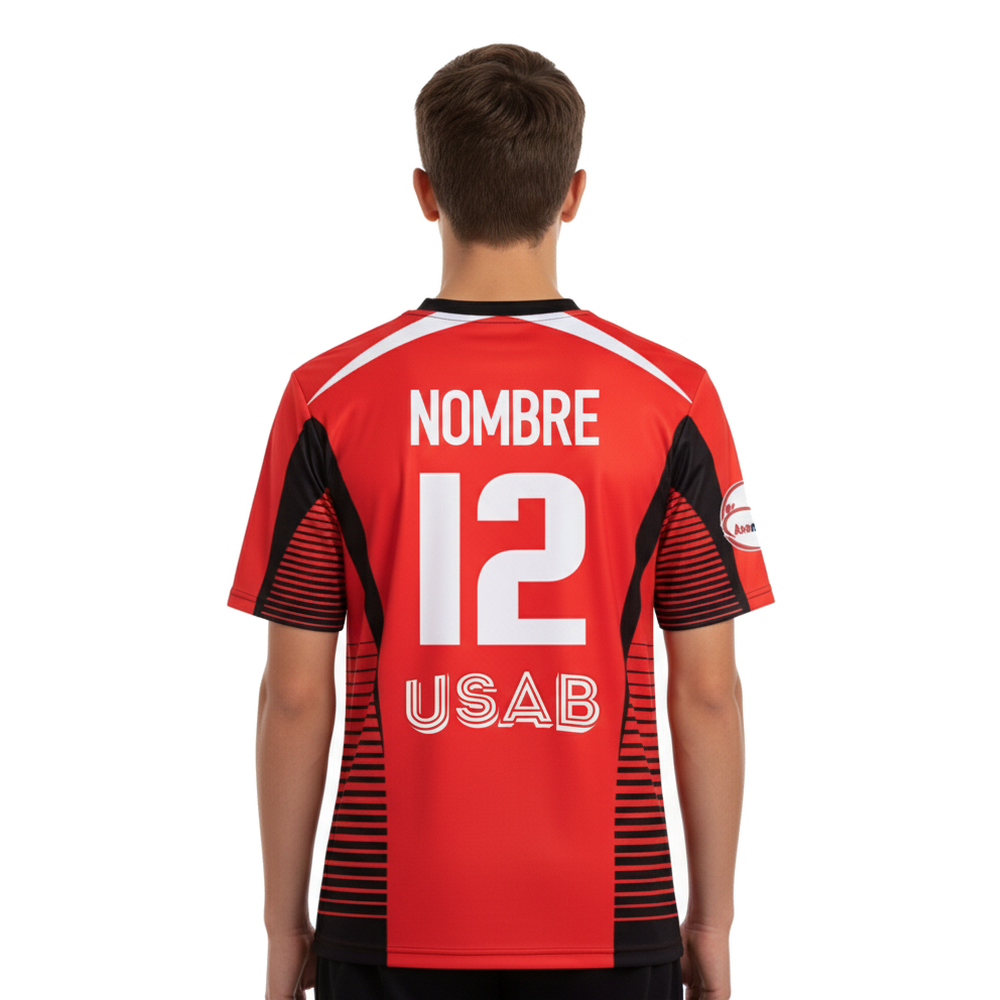 Camiseta Juego Hombre USAB Espalda