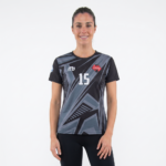 Camiseta Juego Mujer USAB Negro