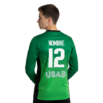 Camiseta Portero Hombre USAB Verde Espalda