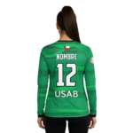 Camiseta Portero Mujer USAB Verde Espalda