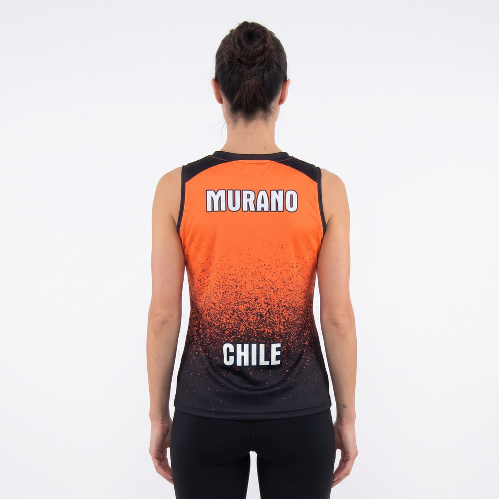 Camiseta Entrenamiento Mujer Murano espalda